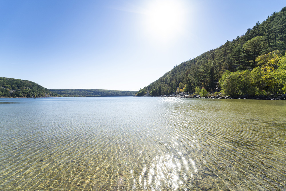 Devil's Lake in October