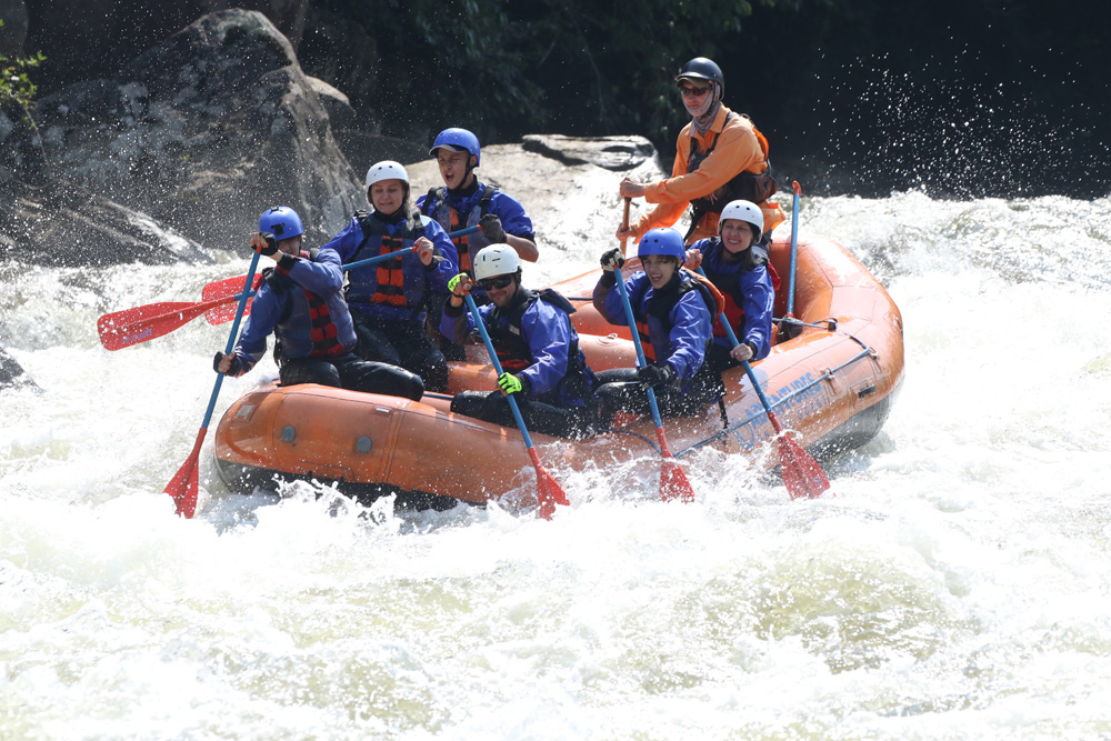 Lena's Rafting at lower Gauley