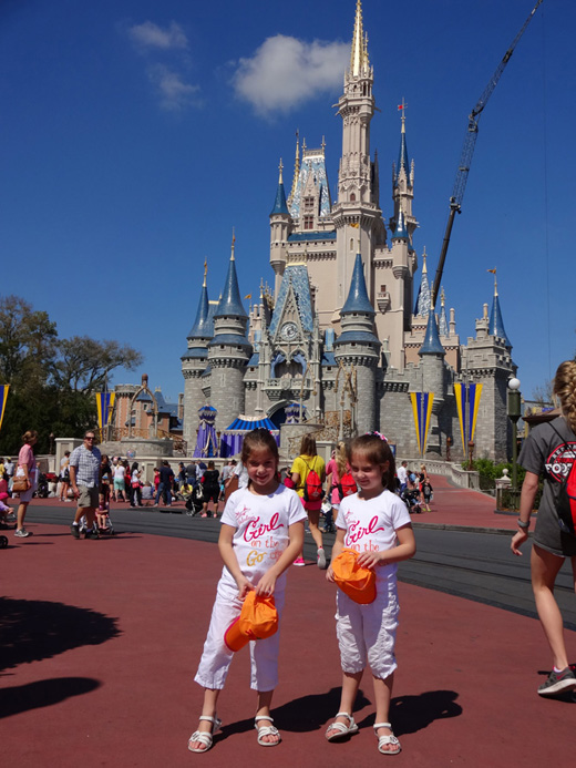 Annie and Liza in Magic Kingdom